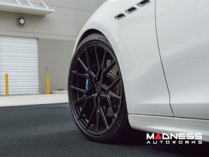 Maserati Ghibli Custom Wheels - M-X3 by Vossen - Satin Black